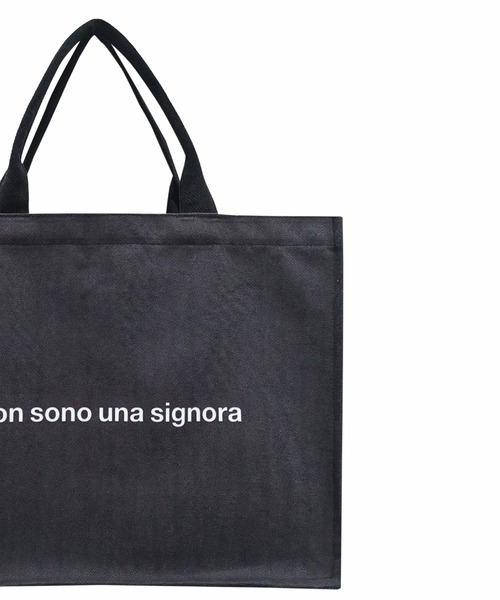 Moi Toi Soi(モワトワソワ)の「Noir Signora Medium Tote Series(トートバッグ・レディース・ブラック・ONE SIZE)」の2枚目の写真