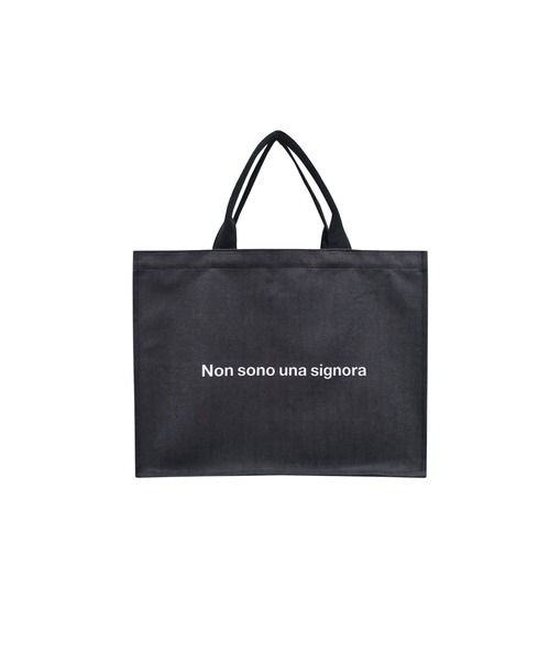 Moi Toi Soi(モワトワソワ)の「Noir Signora Medium Tote Series(トートバッグ・レディース・ブラック・ONE SIZE)」の7枚目の写真