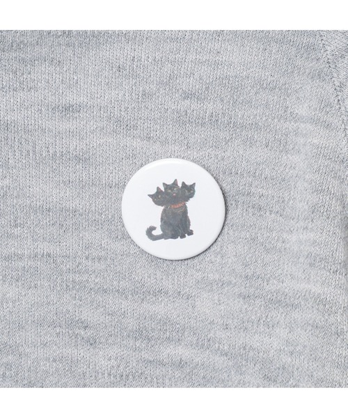bedsidedrama（ベットサイドドラマ）の「BEDSIDEDRAMA/ベッドサイドドラマ/Quilt Patch Pulover（スウェット・レディース・グレー/ブラック・2/1）」の18枚目の写真