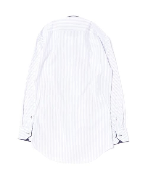 TOKYO SHIRTS(トウキョウシャツ)の「【超形態安定】形態安定ノンアイロン ボタンダウン 長袖ビジネスワイシャツ(ビジネスシャツ・メンズ・パープル・首回り43cm-裄丈82cm/首回り43cm-裄丈86cm/首回り39cm-裄丈80cm/首回り39cm-裄丈84cm/首回り41cm-裄丈82cm/首回り41cm-裄丈86cm/首回り42cm-裄丈82cm/首回り42cm-裄丈86cm/首回り37cm-裄丈84cm/首回り37cm-裄丈80cm)」の7枚目の写真