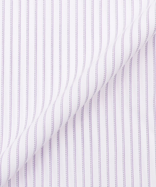 TOKYO SHIRTS(トウキョウシャツ)の「【超形態安定】形態安定ノンアイロン ボタンダウン 長袖ビジネスワイシャツ(ビジネスシャツ・メンズ・パープル・首回り43cm-裄丈82cm/首回り43cm-裄丈86cm/首回り39cm-裄丈80cm/首回り39cm-裄丈84cm/首回り41cm-裄丈82cm/首回り41cm-裄丈86cm/首回り42cm-裄丈82cm/首回り42cm-裄丈86cm/首回り37cm-裄丈84cm/首回り37cm-裄丈80cm)」の5枚目の写真