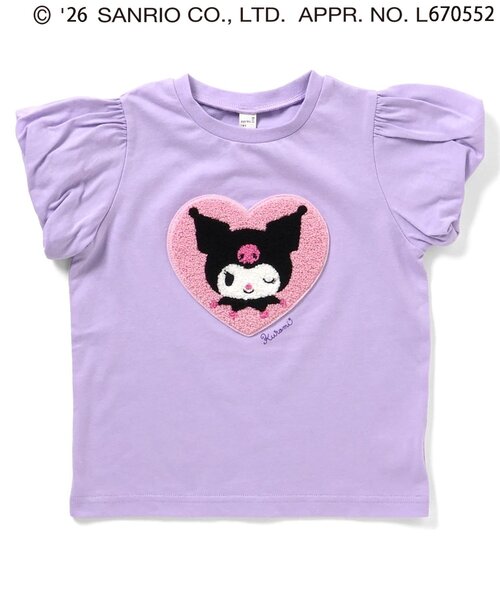 sanrio(サンリオ)の「サンリオキャラクターズバルーンスリーブTシャツ(Tシャツ/カットソー・キッズ・チェック/イエロー/ピンク/サックスブルー/アイボリー/ラベンダー・80/90/100/110/120/130/140)」の19枚目の写真