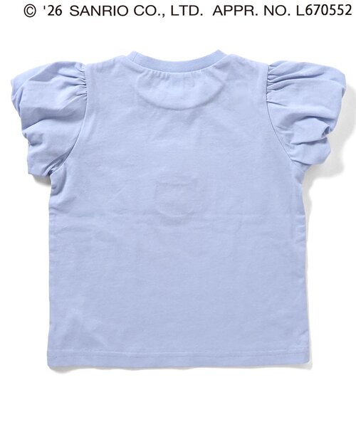 sanrio(サンリオ)の「サンリオキャラクターズバルーンスリーブTシャツ(Tシャツ/カットソー・キッズ・チェック/イエロー/ピンク/サックスブルー/アイボリー/ラベンダー・80/90/100/110/120/130/140)」の20枚目の写真