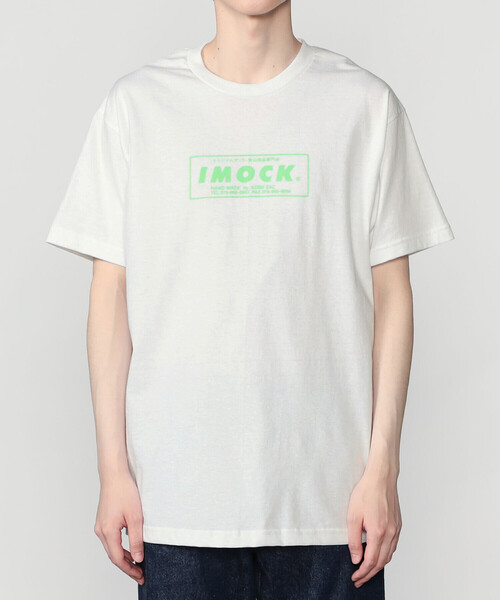 Bshop(ビショップ)の「神戸ザック | 〈別注〉IMOCK ロゴTシャツ GREEN MEN(Tシャツ/カットソー・メンズ・ホワイト系その他・M)」の5枚目の写真