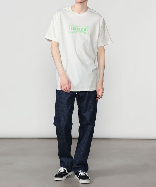 Bshop(ビショップ)の「神戸ザック | 〈別注〉IMOCK ロゴTシャツ GREEN MEN(Tシャツ/カットソー・メンズ・ホワイト系その他・M)」の8枚目の写真