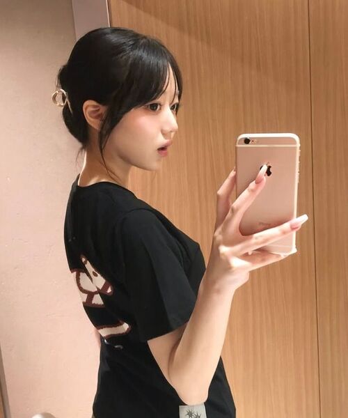 COIRIS（コイリス）の「クレヨンポニーグラフィック半袖Tシャツ（4カラー）（Tシャツ/カットソー・レディース・ライトグレー/ネイビー/ブラック/ホワイト・FREE）」の10枚目の写真