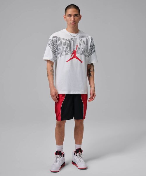 JORDAN BRAND(ジョーダンブランド)の「ジョーダン メンズ グラフィック Tシャツ / Jordan Men's Graphic T-Shirt IQ0708-100 White(Tシャツ/カットソー・メンズ・ホワイト・L/S/2XL/XL/M)」の4枚目の写真