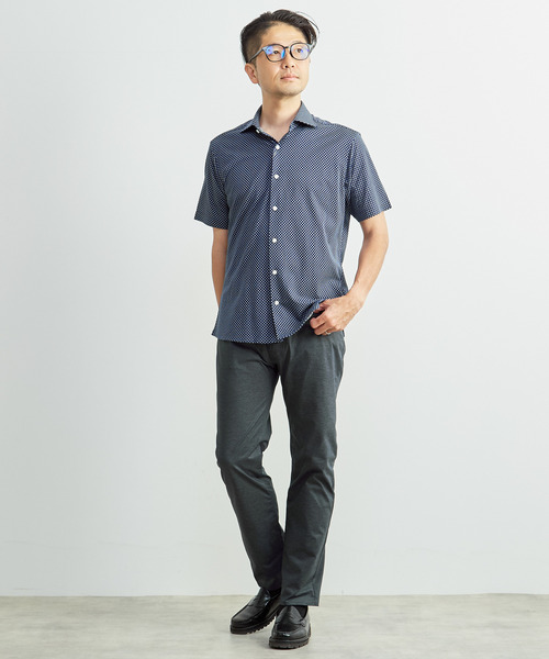 MEN'S MELROSE(メンズメルローズ)の「プリントドットジャージー5ポケットパンツ(その他パンツ・メンズ・チャコールグレー/ネイビー・4/5/3/2)」の15枚目の写真