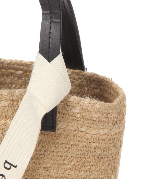 beej(ビージ)の「【beej】JUTE VASE BAG(かごバッグ・レディース・ベージュ・FREE)」の5枚目の写真
