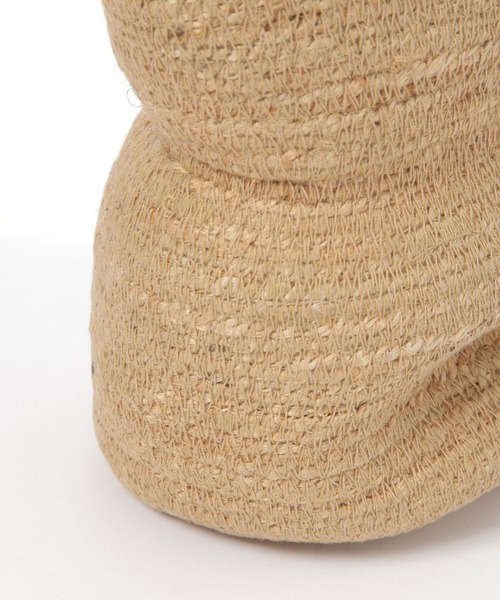 beej(ビージ)の「【beej】JUTE VASE BAG(かごバッグ・レディース・ベージュ・FREE)」の6枚目の写真