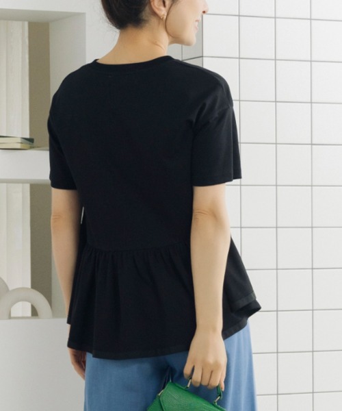 Sono(ソーノ)の「【SONO/ソーノ】【スマートデイリー】《always late, but polished》TEE(Tシャツ/カットソー・レディース・ブラック/ホワイト・F)」の21枚目の写真