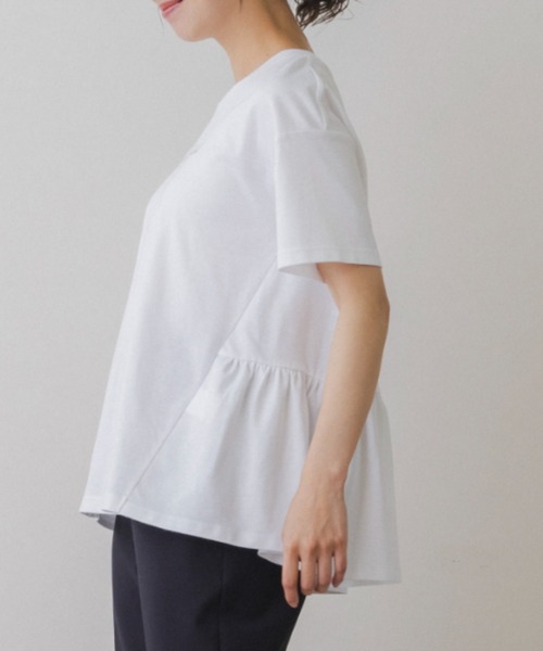 Sono(ソーノ)の「【SONO/ソーノ】【スマートデイリー】《always late, but polished》TEE(Tシャツ/カットソー・レディース・ブラック/ホワイト・F)」の11枚目の写真