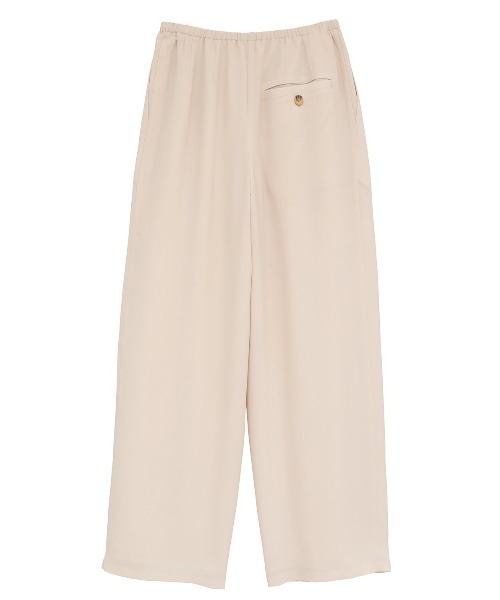 CLANE(クラネ)の「CLANE/クラネ/DRAWSTRING LOOSE TUCK PANT(その他パンツ・レディース・ブラック/アイボリー/ブラウン・1)」の9枚目の写真