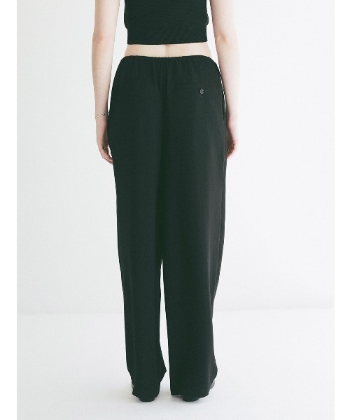 CLANE(クラネ)の「CLANE/クラネ/DRAWSTRING LOOSE TUCK PANT(その他パンツ・レディース・ブラック/アイボリー/ブラウン・1)」の18枚目の写真