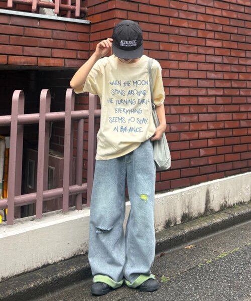 CIAOPANIC TYPY(チャオパニックティピー)の「【ユニセックス】アソート柄ナイロンロゴキャップ(ハット・レディース・ネイビー/ホワイト/カーキ/ブラック/ブルー・ONE SIZE)」の11枚目の写真