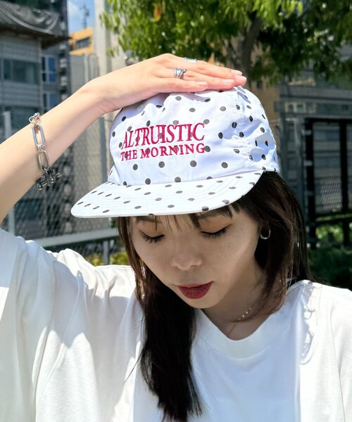 CIAOPANIC TYPY(チャオパニックティピー)の「【ユニセックス】アソート柄ナイロンロゴキャップ(ハット・レディース・ネイビー/ホワイト/カーキ/ブラック/ブルー・ONE SIZE)」の15枚目の写真