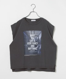 LEPSIM | フォトロゴプリントノースリーブ　778710(Tシャツ/カットソー)