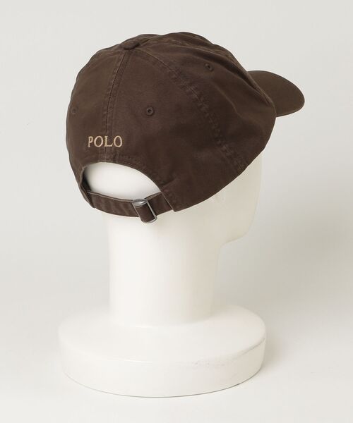 POLO RALPH LAUREN(ポロ ラルフ ローレン)の「コットン チノ ボール キャップ(キャップ・メンズ・ブラウン・ONE)」の5枚目の写真