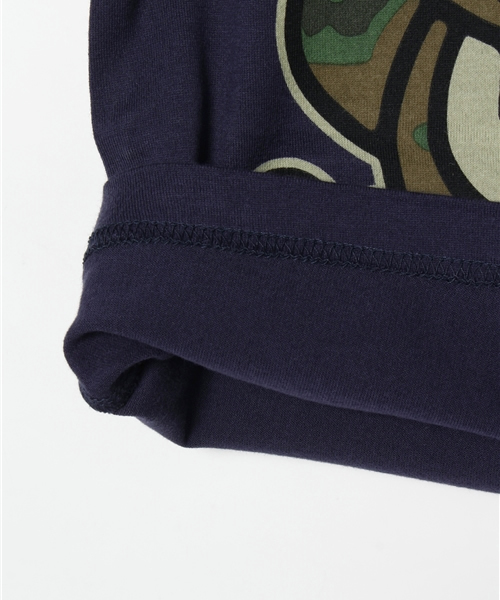 JOEY HYSTERIC（ジョーイヒステリック）の「WOODLAND CAMO BEAR pt Tシャツ（Tシャツ/カットソー・キッズ・ネイビー/キナリ/ブラック・MEDIUM/X-SMALL/SMALL）」の10枚目の写真