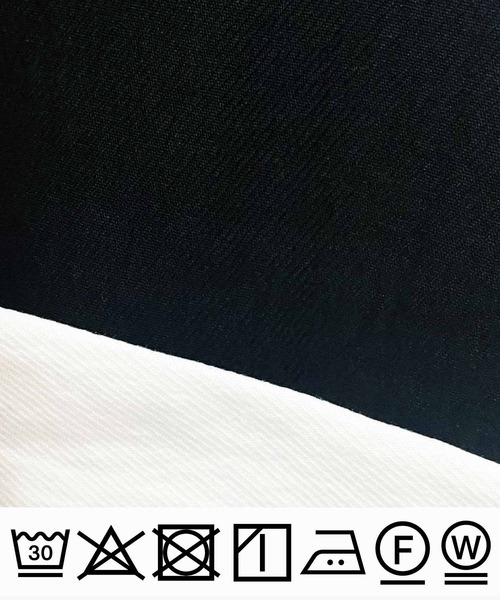 PICCIN PERLA（ピッチンペルラ）の「配色リボンオールインワン（サロペット/オーバーオール・レディース・ブラック・M/S）」の3枚目の写真