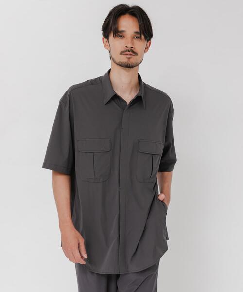 URBAN RESEARCH（アーバンリサーチ）の「『撥水/接触冷感』『UR TECH MoLight』PACKABLE SHIRTS（シャツ/ブラウス・メンズ・チャコールグレー/ブラック・MEDIUM/LARGE）」の20枚目の写真