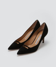 PELLICO | ANIMA アネッリ スウェード パンプス 6.5cm BLACK(パンプス)