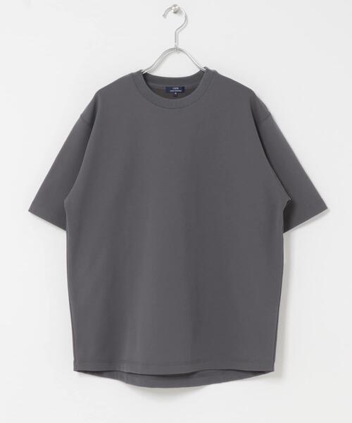 ITEMS URBANRESEARCH(アイテムズ アーバンリサーチ)の「『吸水速乾/毛玉防止/UVカット』PERFECTEX ハニカム クルーネックTシャツ(Tシャツ/カットソー・メンズ・ホワイト/チャコールグレー/イエロー・MEDIUM/LARGE)」の8枚目の写真