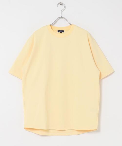 ITEMS URBANRESEARCH(アイテムズ アーバンリサーチ)の「『吸水速乾/毛玉防止/UVカット』PERFECTEX ハニカム クルーネックTシャツ(Tシャツ/カットソー・メンズ・ホワイト/チャコールグレー/イエロー・MEDIUM/LARGE)」の6枚目の写真