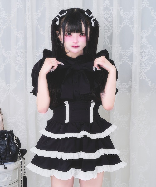 nyanMe(ニャンミー)の「おひめすかーと(スカート・レディース・GRAY/BROWN/ブラック・FREE)」の8枚目の写真