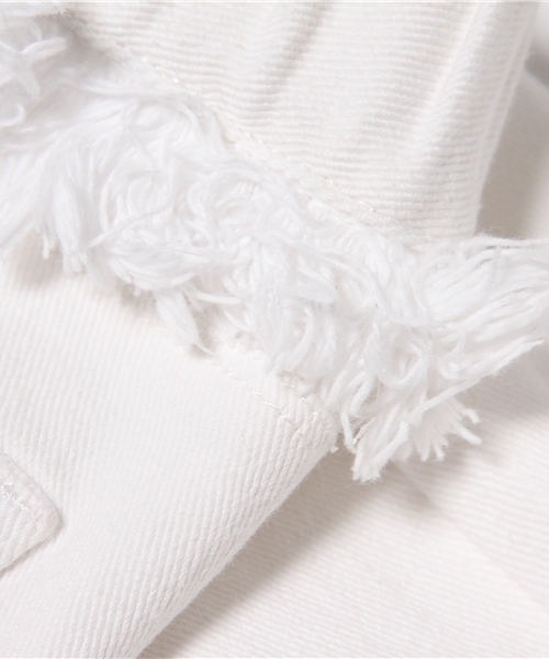 Omekashi（オメカシ）の「【Omekashi】フリンジスキニーパンツ（その他パンツ・レディース・ブラック/ホワイト/ピンク/ミント・1/2）」の10枚目の写真