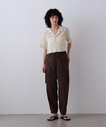 YLEVE / 100/2 GV TWILL DOUBLE WEAVE CURVED TROUSERS（その他パンツ