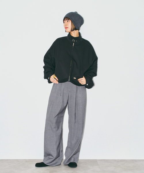 CITYSHOP(シティーショップ)の「SLACKS パンツ(スラックス・レディース・ブラック/グレー・36/40/38)」の9枚目の写真