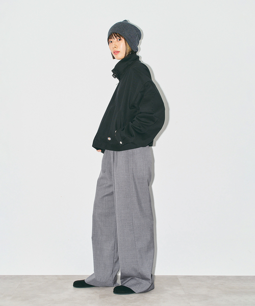 CITYSHOP(シティーショップ)の「SLACKS パンツ(スラックス・レディース・ブラック/グレー・36/40/38)」の10枚目の写真