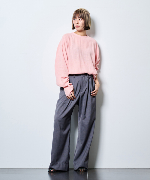 CITYSHOP(シティーショップ)の「SLACKS パンツ(スラックス・レディース・ブラック/グレー・36/40/38)」の11枚目の写真