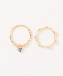 【GOLDY】2個セット プチハートリング 5260801