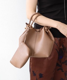 Three Four Time（スリーフォータイム）の「ノットハンドルシボＰＵトート（トートバッグ）」