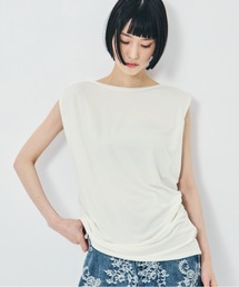 STUDIOUS | 【determ/デターム】《STUDIOUS別注》collagen no sleeve tops/コラーゲンノースリーブトップス(タンクトップ)