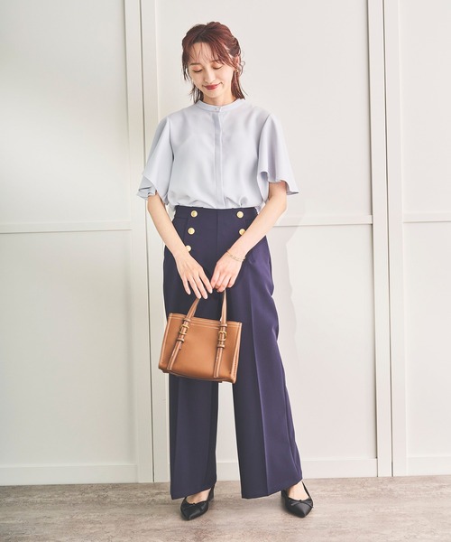 Sirin(シリン)の「ストレッチダブルクロスマリンパンツ(その他パンツ・レディース・ベージュ系その他/オフホワイト/ネイビー/ベージュ・XS/S)」の10枚目の写真