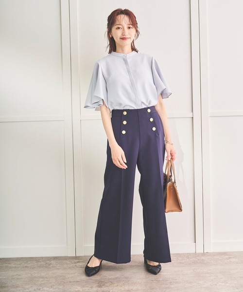 Sirin(シリン)の「ストレッチダブルクロスマリンパンツ(その他パンツ・レディース・ベージュ系その他/オフホワイト/ネイビー/ベージュ・XS/S)」の8枚目の写真
