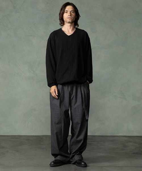 EGO TRIPPING(エゴトリッピング)の「mj11750-LURENECK TOP インナージャケット(666750)(その他アウター・メンズ・チャコール/サンドベージュ/ブラック・46/48)」の16枚目の写真