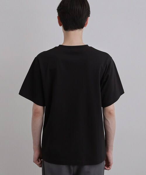 tk.TAKEO KIKUCHI（ティーケータケオキクチ）の「【汗シミ防止／UVカット】sweat stain proof series レギュラーTシャツ（Tシャツ/カットソー・メンズ・グレー/ホワイト/ブラック・02/03/01）」の8枚目の写真