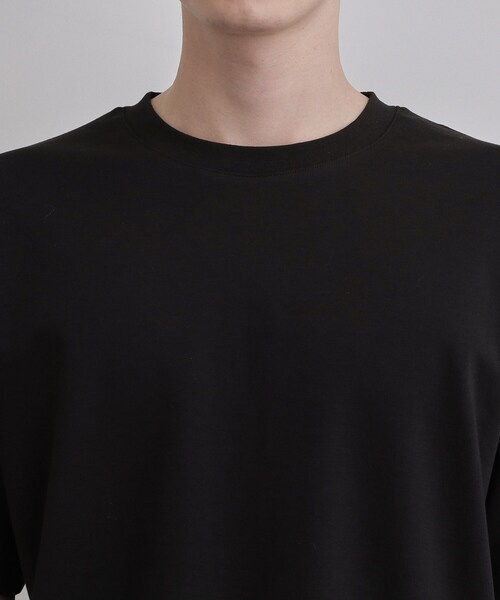 tk.TAKEO KIKUCHI（ティーケータケオキクチ）の「【汗シミ防止／UVカット】sweat stain proof series レギュラーTシャツ（Tシャツ/カットソー・メンズ・グレー/ホワイト/ブラック・02/03/01）」の9枚目の写真