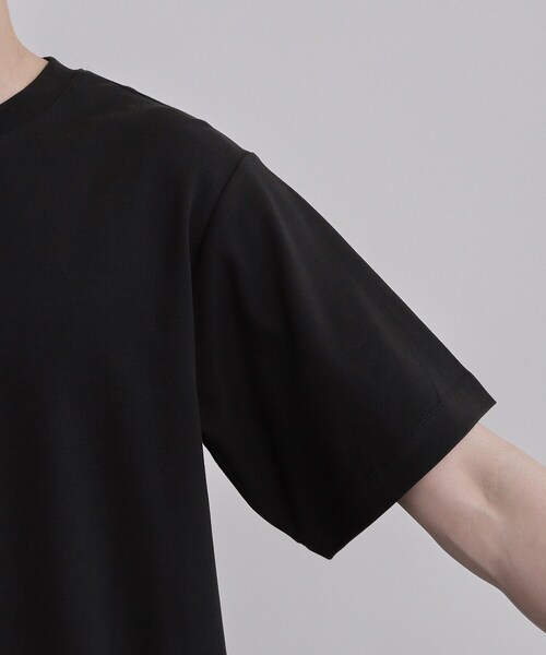 tk.TAKEO KIKUCHI（ティーケータケオキクチ）の「【汗シミ防止／UVカット】sweat stain proof series レギュラーTシャツ（Tシャツ/カットソー・メンズ・グレー/ホワイト/ブラック・02/03/01）」の10枚目の写真