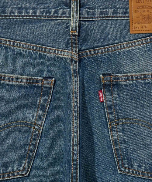 Levi's（リーバイス）の「Levi's/リーバイス 478(TM) バギーショートパンツ ミディアムインディゴ（カーゴパンツ・メンズ・ダークインディゴブルー・36inch/32inch/30inch/28inch/34inch）」の11枚目の写真