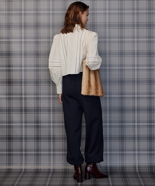 MAISON SPECIAL(メゾンスペシャル)の「MS Basic Fur Tote Bag/MSベーシックファートートバッグ(トートバッグ・レディース・ブラック/ベージュ/マルチ・FREE)」の4枚目の写真