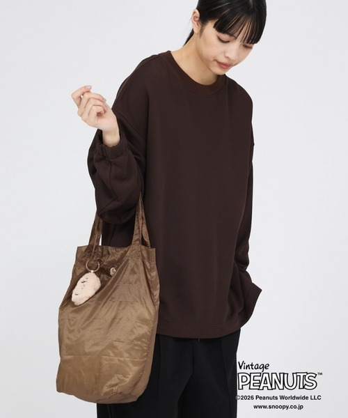PEANUTS(ピーナッツ)の「【PEANUTS/ピーナッツ】チャームインバッグS/スヌーピー/エコバック/トートバッグ/パッカブル【WEB限定】(トートバッグ・レディース・その他1/その他3/その他2・フリー)」の9枚目の写真