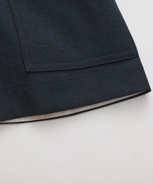 CIRCLEE（サークリー）の「CIRCLEE(サークリー)リネンシルクブレンド スキッパーシャツ（シャツ/ブラウス・メンズ・ネイビー・XL/L/M）」の17枚目の写真