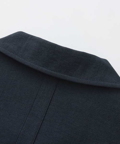 CIRCLEE（サークリー）の「CIRCLEE(サークリー)リネンシルクブレンド スキッパーシャツ（シャツ/ブラウス・メンズ・ネイビー・XL/L/M）」の21枚目の写真