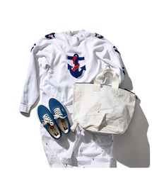 PUEBCO（プエブコ）の「VINTAGE POSTAL BAG CONVERTED TO TOTE W/ZIPPER（トートバッグ）」