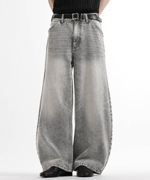 HARE（ハレ）の「カーブワイドデニムパンツ(HARE)（デニムパンツ）」